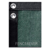 Dark Green Olive 6'x25' Fence Screen 90% visibility blockage (aluminum grommets) FREE SHIPPING / FREE ZIP TIES
