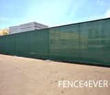 green fence tarp